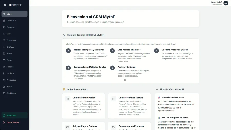 CRMythF - CRM Web